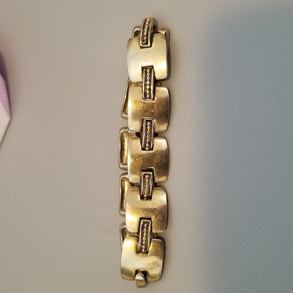Monet Gold Tone Bracelet